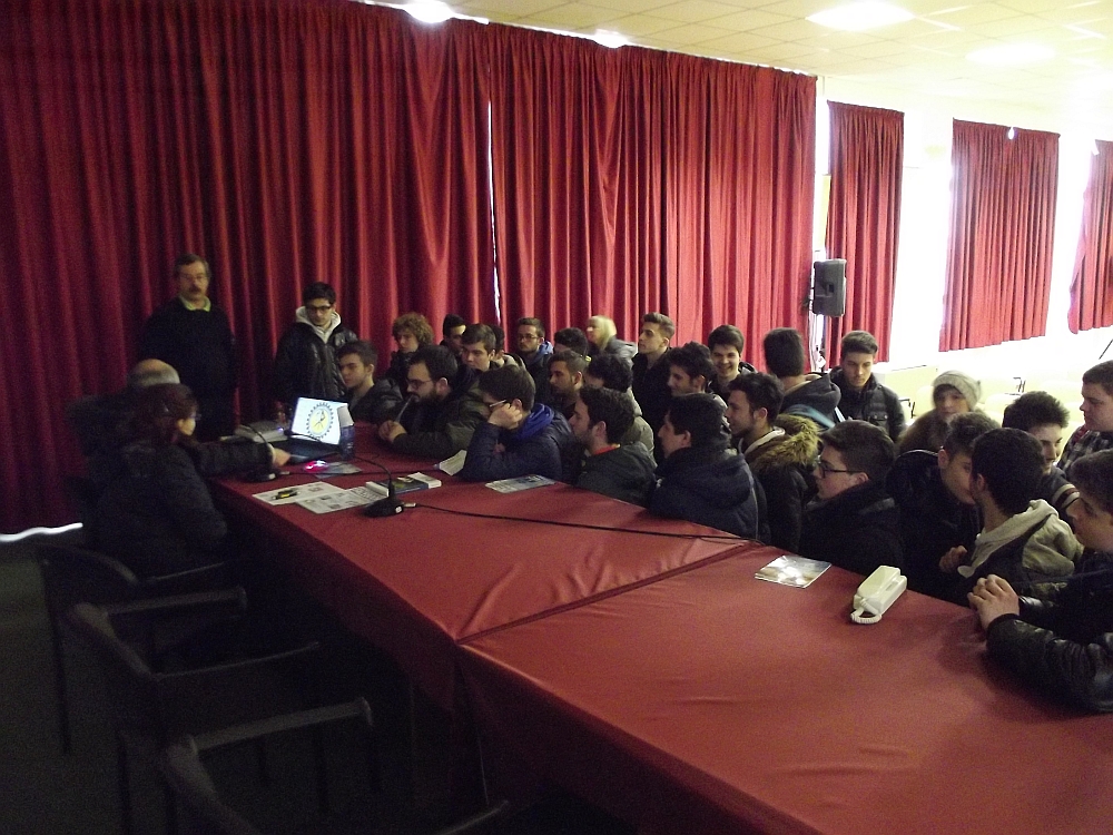 Incontro Istituto ITIS Marconi di Campobasso del 17-03-2015