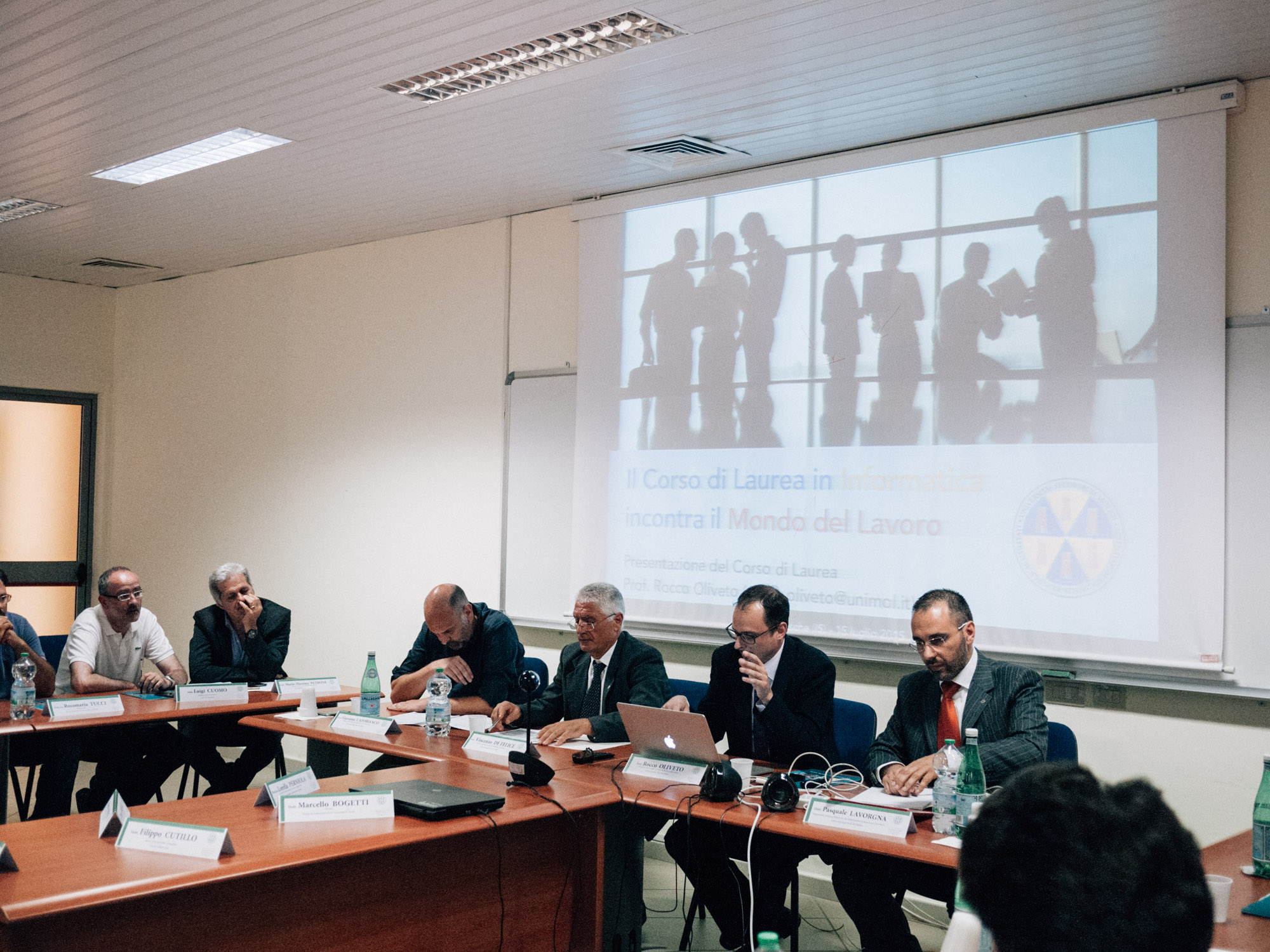 1° Edizione dell'evento " Il Corso di Laurea in Informatica incontra il mondo del Lavoro" del 15-07-2015